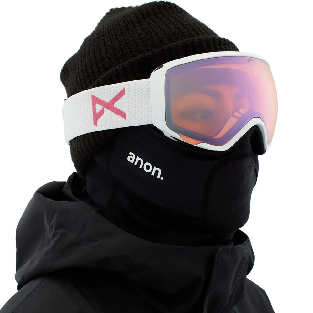 Anon WM1 MFI With Spare Wintersportbrille White/Prcv Cloudy Pink + Prcv Blue Damen – Bild 2