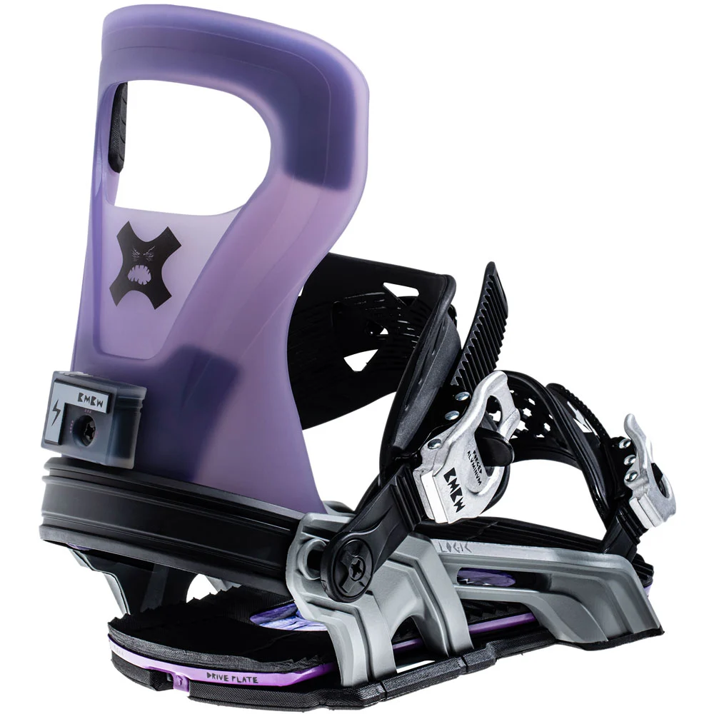 Bent Metal Logic Snowboard-Bindung Purple Herren – Bild 2