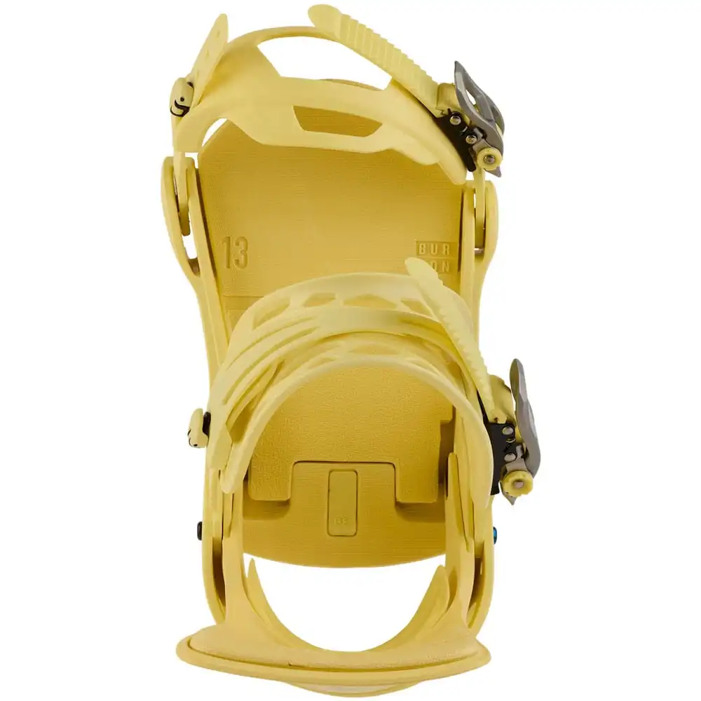 Burton Cartel X Flex Snowboardbindung Cream Graphic Herren – Bild 4