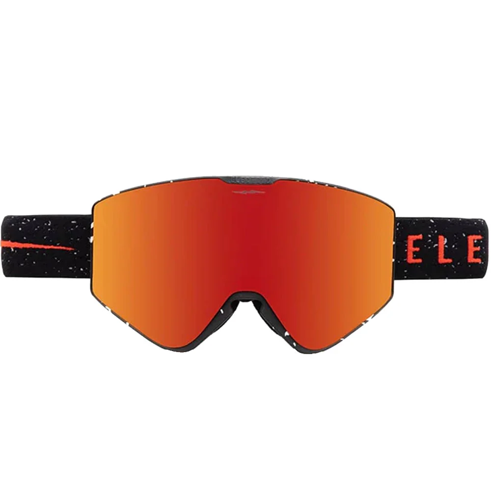 Electric Kleveland II Snowboardbrille Matte Spreckled Black/Auburn Red Damen, Herren – Bild 2