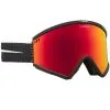 Electric Roteck Snowboardbrille Static Black/Auburn Red Damen, Herren
