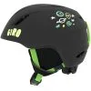 Giro Launch Skihelm Matte Black/Bright Green Alien Kinder