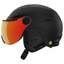 Giro Vue MIPS Vivid Schneehelm Matte Black/Vivid Ember Damen, Herren