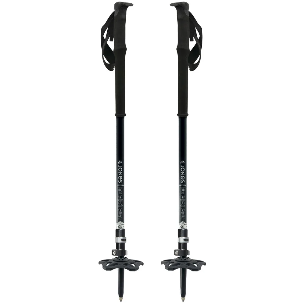 Jones Talon Poles Silver Teleskopstöcke Silver Damen, Herren