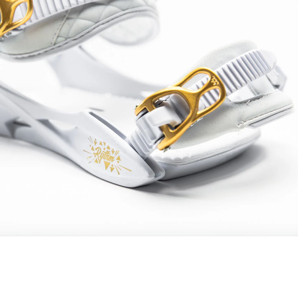 Nitro Rythm Snowboardbindung White/Gold Damen â Bild 4