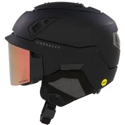 Oakley MOD7 Snowboardhelm Mit Visier Blackout/Prizm Snow Torch Iridium Damen, Herren