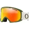 Oakley O Frame 2.0 Pro XL Snowgoggle Dark Brush Grey/Fire Iridium-Persimmon Damen, Herren