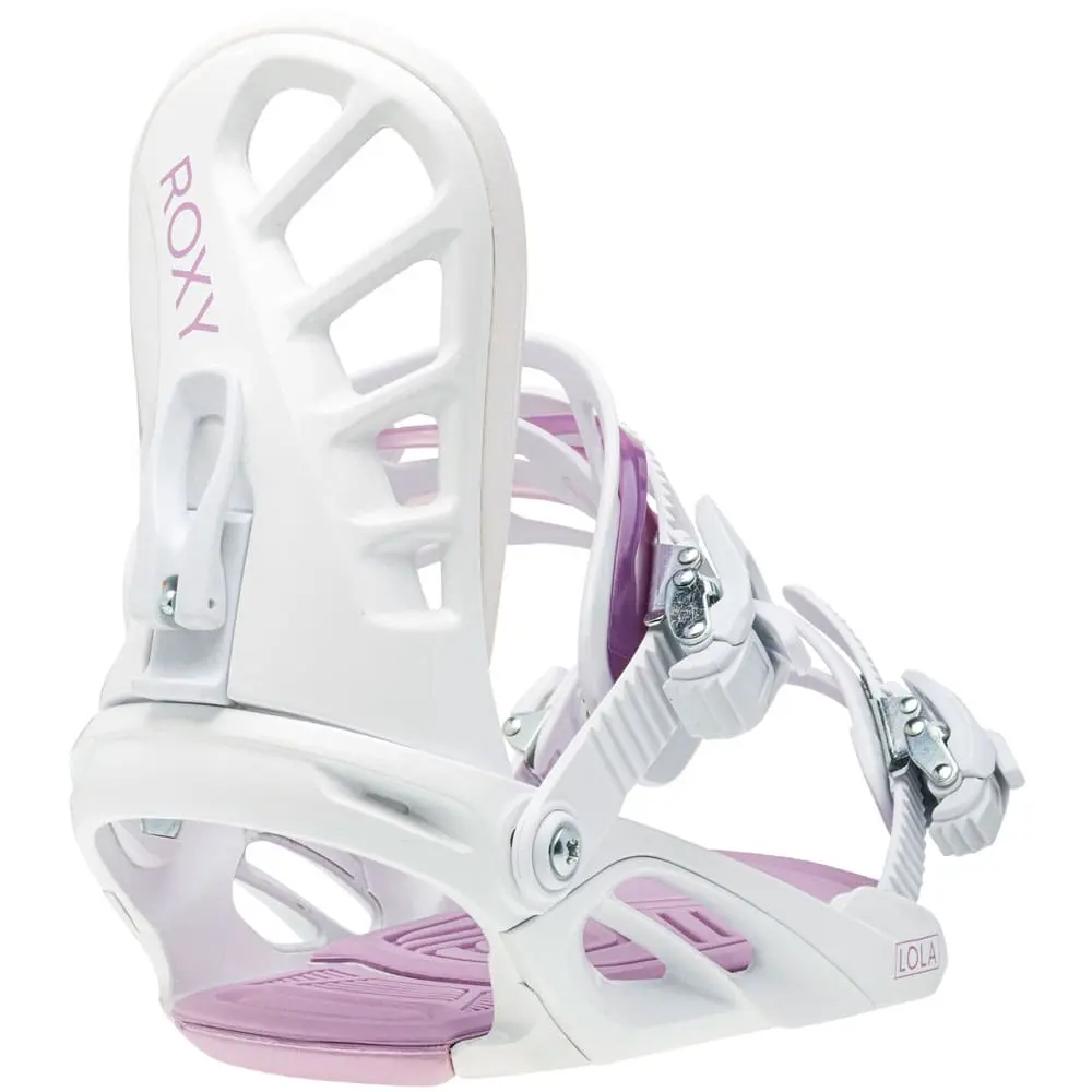 Roxy Lola Snowboardbindung White Damen – Bild 2
