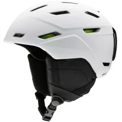 Smith Mission Skihelm Matte White Herren