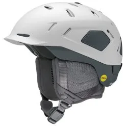 Smith Nexus MIPS Schneehelm Matte White/Slate Damen, Herren