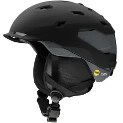 Smith Quantum MIPS Wintersporthelm Matte Black Charcoal Damen, Herren