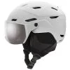 Smith Survey Schneehelm Matte White/CP Sun Platinum Mirror Damen, Herren